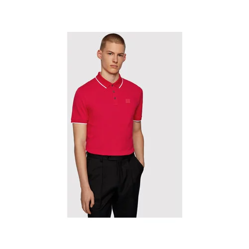 Boss Polo majica Parlay 101 50445486 Rdeča Regular Fit