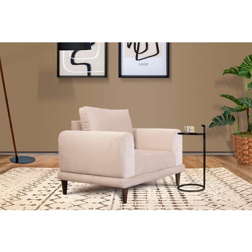 Atelier Del Sofa nero - NQ6-169 cream wing chair Slike