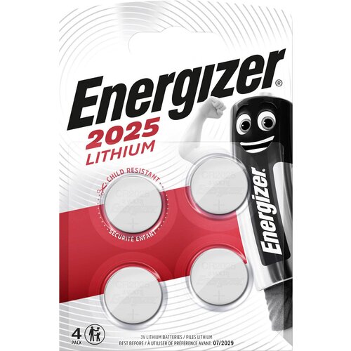 Energizer Gumbna baterija CR 2025 Lithium CR2025 163 mAh 3 V 4 kosov, (20430467) Cene