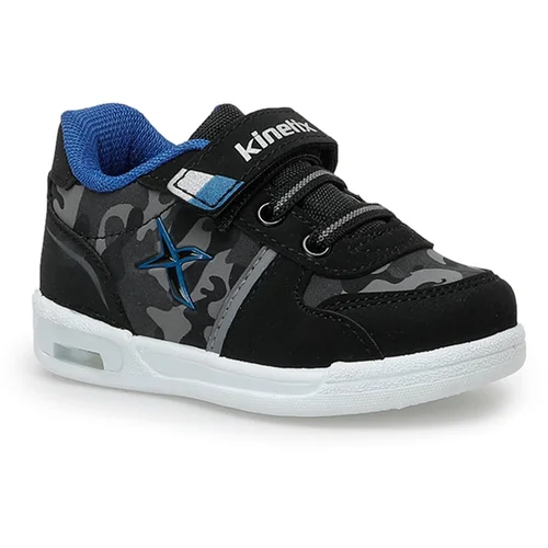 Kinetix Kreja Camo Pu 1Pr Black Baby Boy Sneaker