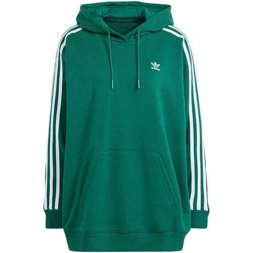 Adidas Sportska sweater majica zelena / bijela