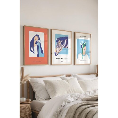 WALLXPERT &Ccedil;-300497 - 5070 Vi&scaron;enamenski set dekorativnih slika (3 komada) Cene