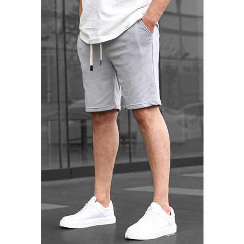 Madmext Shorts - Gray - Normal Waist Slike