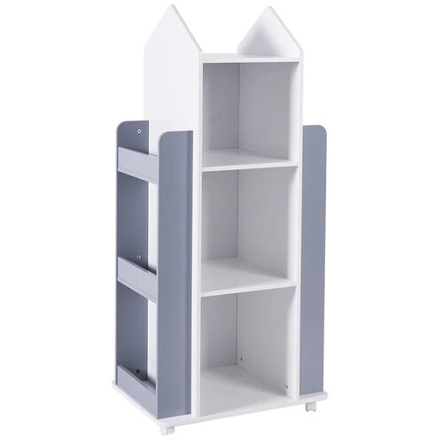 Kinder Home Polica Raketa belo-siva Slike