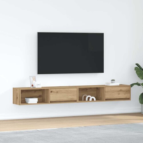 vidaXL TV omarica 2 kosi artisan hrast 100x31x25,5 cm inženirski les Cene