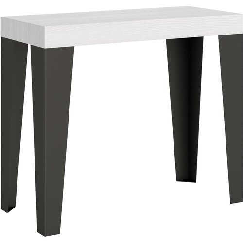 Ityhome 90 x 77 konzolna miza bela, (20847835) Slike