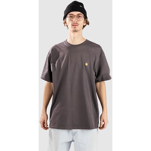 Carhartt WIP Chase T-shirt porphyry / gold Cene
