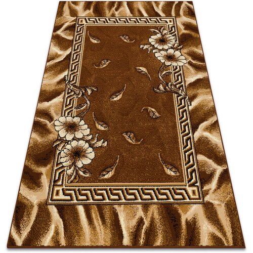RugsX Preproge Preproga BCF Morad TRIO Classic listi, cvetje 60x110 cm Kostanjeva Cene