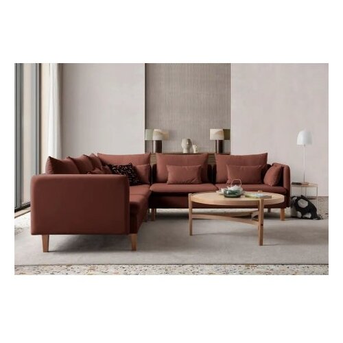 Atelier Del Sofa Kutna garnitura Flexy L, 285 x 285 x 100 cm, Crvena Slike