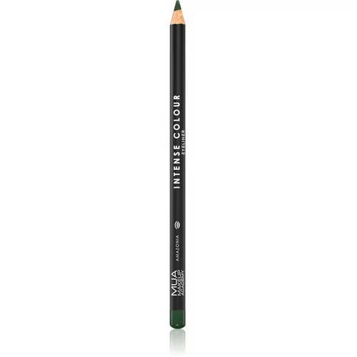 MUA Makeup Academy Intense Colour svinčnik za oči z intenzivno barvo odtenek Amazonia (Forest Green) 1.5 g