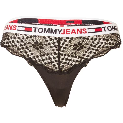 Tommy Hilfiger Underwear Tangice rdeča / črna / bela