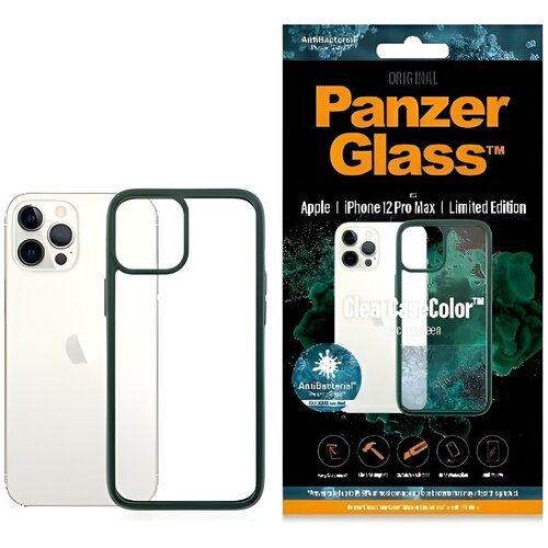 PanzerGlass ClearcaseColor futrola za Apple iPhone 12 Pro Max - Zelena KP19749 Slike