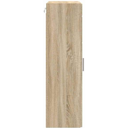 VidaXL Kabinetski zidni s policom Zidne sonoma hrast 55 x 29 x 100 cm Slike