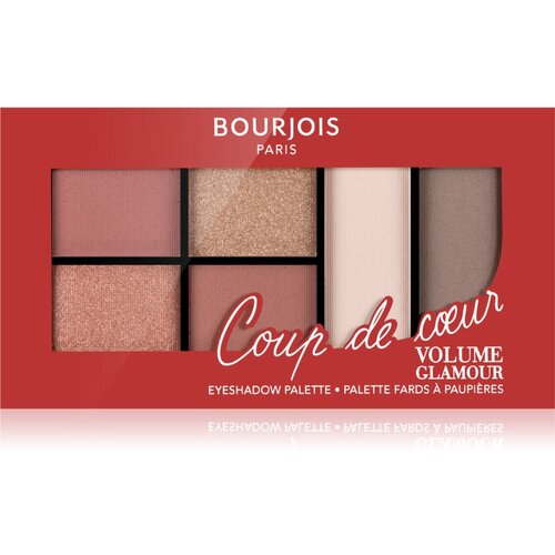 Bourjois Volume Glamour paleta senčil za oči odtenek 001 Coup De Coeur 8,4 g Cene