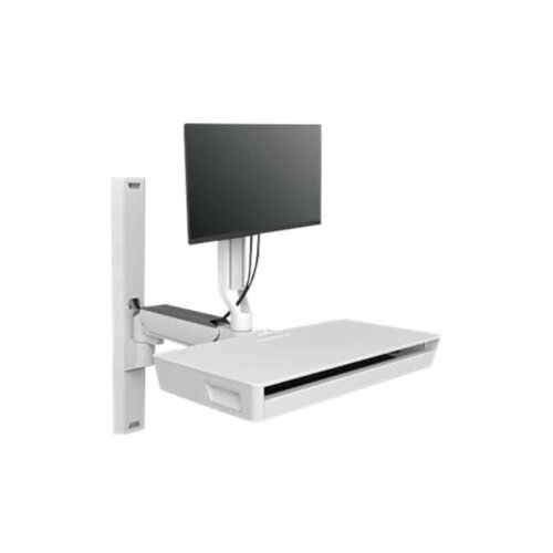 Ergotron CareFit Combo System mit Ablagefläche 1-struki nosač za monitor 68,6 cm (27") bijela okretni, mogučnost savijan Cijene