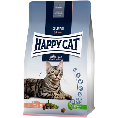 Happy Cat Culinary Adult atlantski losos - Varčno pakiranje: 2 x 10 kg Slike