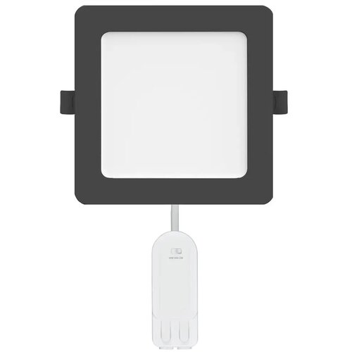 Ferotehna led rasvjeta ugradni panel 12 w 1140 lm, dip 3000/4000/6500K IP20 č crni Cene