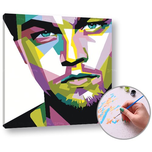  Slikanje po brojevima LEONARDO DICAPRIO - mala težina | low difficulty Slike