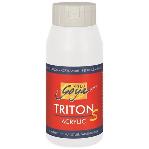  Akrilna boja Solo Goya Triton S 750 ml White Cene