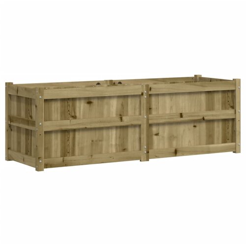 Maison Chic Vrtno cvetlično korito - Cvetlični Lonec 150x50x50 cm impregnirana borovina, (21788974) Cene