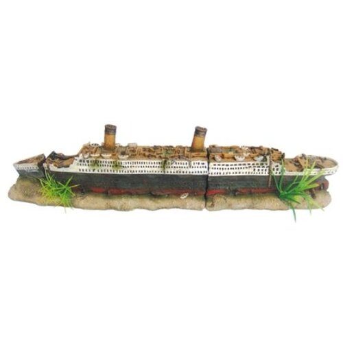 Dohse Hobby ukras za akvarij brod MS Olivia, 40x6x9 cm Slike