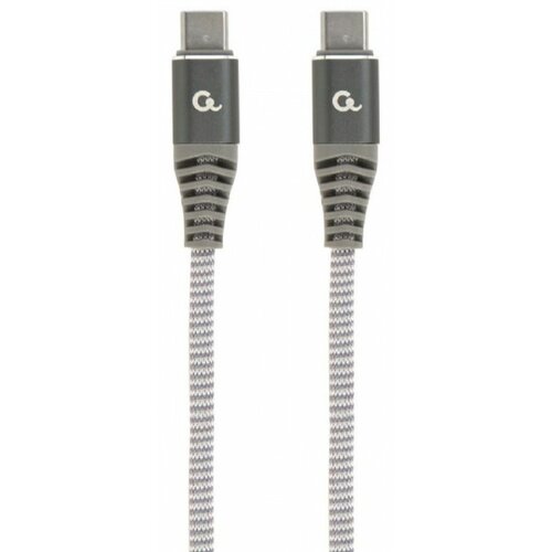 Gembird CC-USB2B-CMCM60-1.5M 60 W Type-C Power Delivery (PD) premium charging & data cable, 1.5m Cene