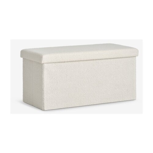  Nysted tabure 76x38 prljavo bela teddy ( 3650080 ) Cene