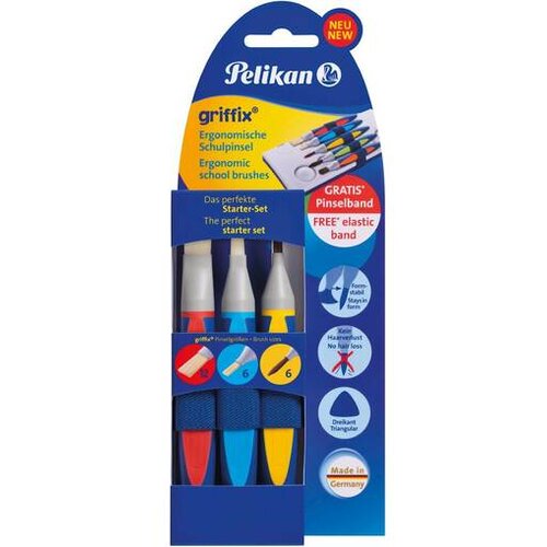 Pelikan čopiči griffix 3/1 blister 700726 Cene