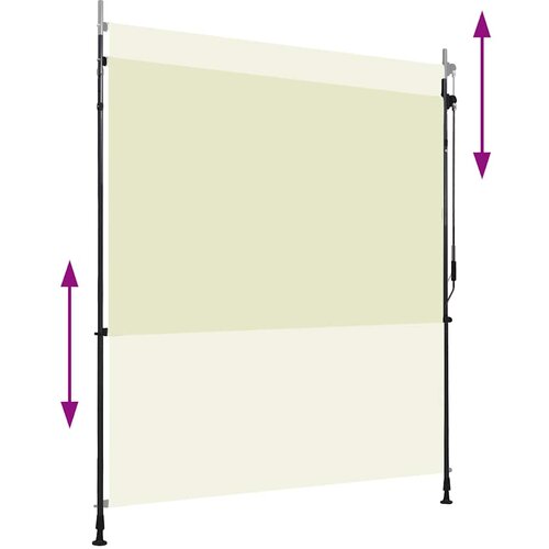  Vanjska roleta 200 x 270 cm krem Slike