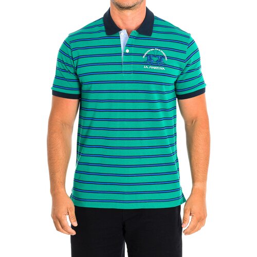 La Martina Polo majice kratki rokavi TMP024-PK147-S3158 Zelena Cene