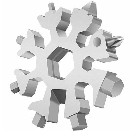  18v1 inox multifunkcijski ključ in izvijač - obesek snežinka BLACK FRIDAY
