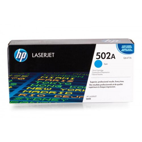 HP toner HP Q6471A Cyan / 502A / Original Slike