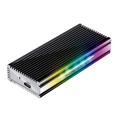 LC-Power Externo kući&scaron;te za Nvme LC-M2-C-MULTI-RGB NVME/M.2 Cene