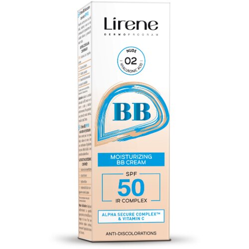 Lirene BB SPF50 krema 02 - Nude 30ml Slike