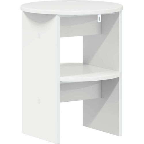  Pomoćni ormarić 2 pcs Visoki Sjaj Bijeli &amp;Oslash;40 x 50 cm Slike