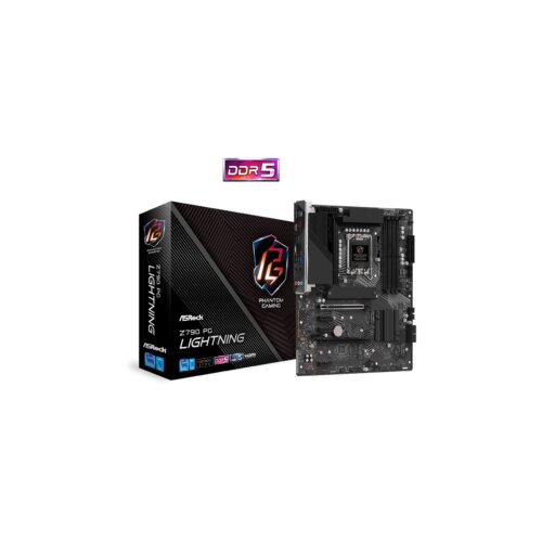 AsRock MB Z790 PG LIGHTNINGINTEL Z790; LGA1700; 4xDDR54xM.2; 4xSATA; RAID; HDMI; ATX Slike