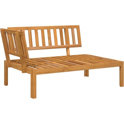  5-dijelna set vrtnih sofa od paleta s jastucima od drva bagrema Slike
