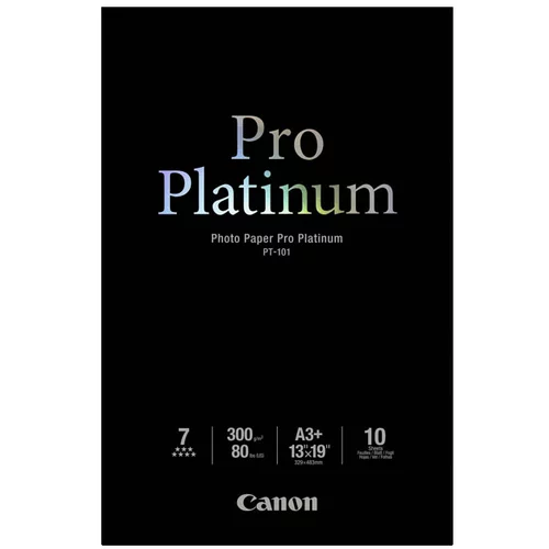 Canon foto papir pro platinum PT-101, A3+, 10 listov, 300 gramov