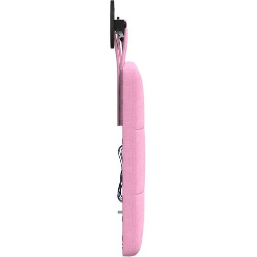  Viseće uzglavlje kreveta S LED svjetlom Ružičasta Tkanina Slike