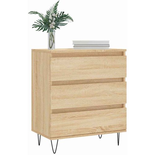  Komoda boja hrasta sonome 60 x 35 x 70 cm od konstruiranog drva Slike