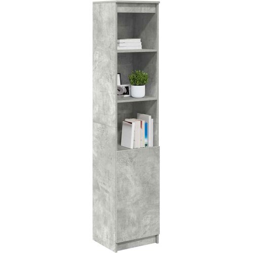  Visoka ploča beton siva 37,5x35x180 cm izrađeno drvo Slike