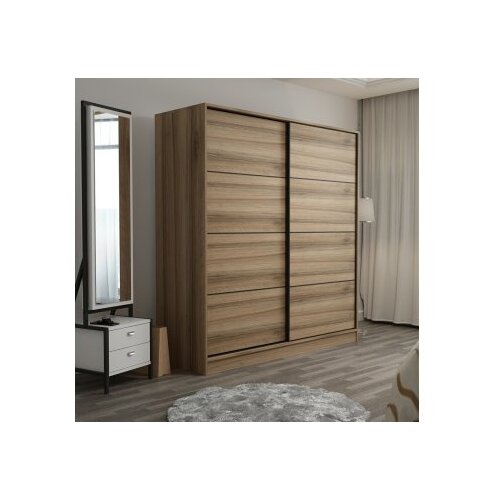 Woody Fashion Ormar Kale-7162, 220x210x60 cm, Smeđa Cijene