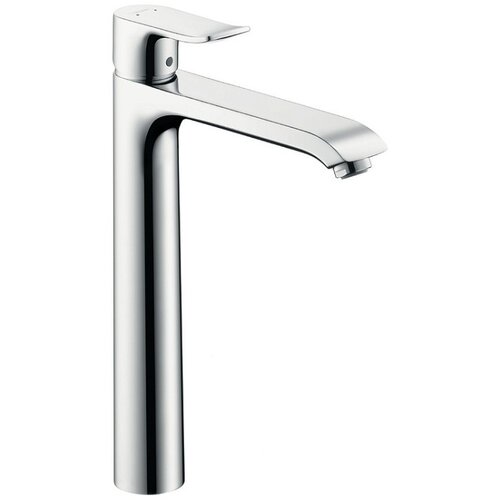 Hansgrohe visoka enoročna armatura za umivalnik METRIS 260 z zgornjim delom sifona (31082000) Slike