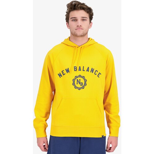 New Balance muški duks sport seasonal french terry hoodie MT31901-VGL Slike