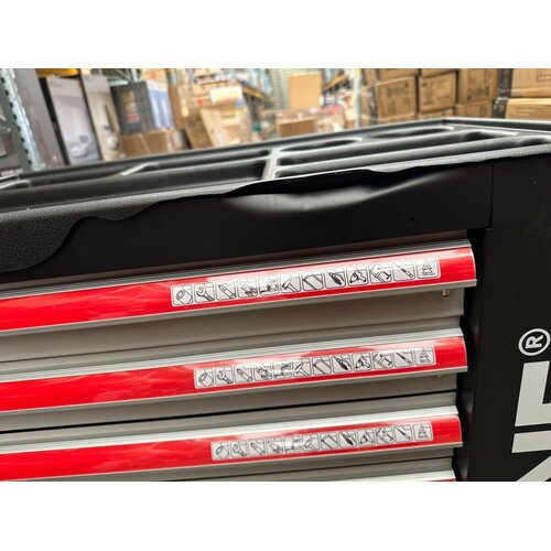 Proline Kolica za alat 33127, 7 pregrada, 790x490x1010mm, Crna Slike