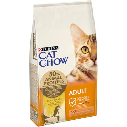 Cat Chow Adult pi&amp;scaron;čanec &amp;amp; puran - 15 kg Slike