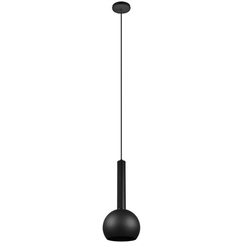 CINQUE Črna viseča svetilka ø 20 cm Ciliana – Cene