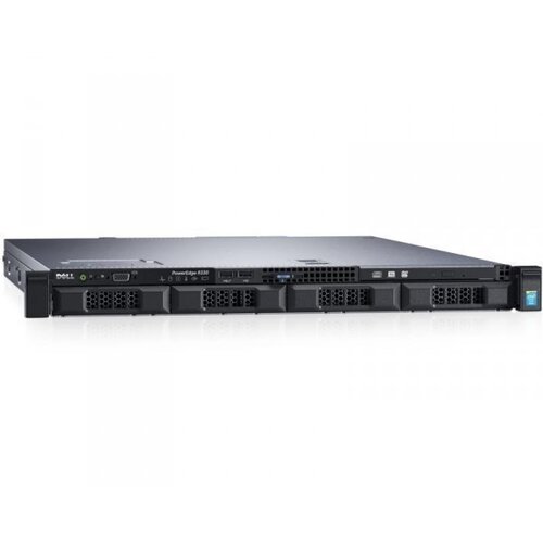 Dell poweredge r330 xeon e3-1240 v6 4c 1x16gb h330 2x1tb sata sd server Slike