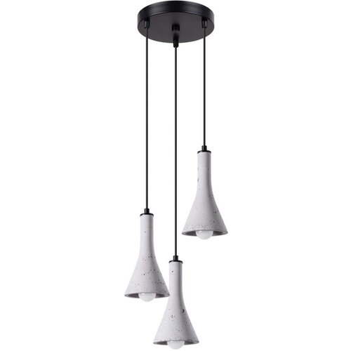 Sollux SL.1226 - Luster na sajli REA 3xE14/12W/230V beton Cene