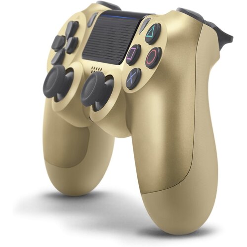  Obnovljen PS4 DualShock 4 brezžični kontroler zlate barve + 2 leti garancije Slike